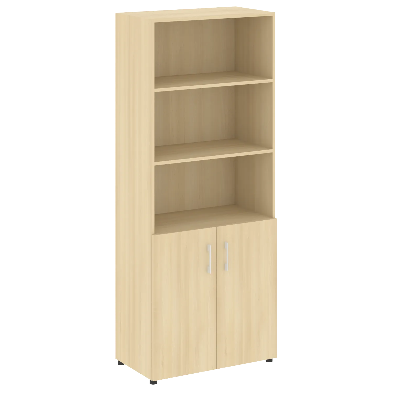 Шкаф высокий широкий (2 низких фасада ЛДСП) Yalta LT.ST-1.1 акация лорка